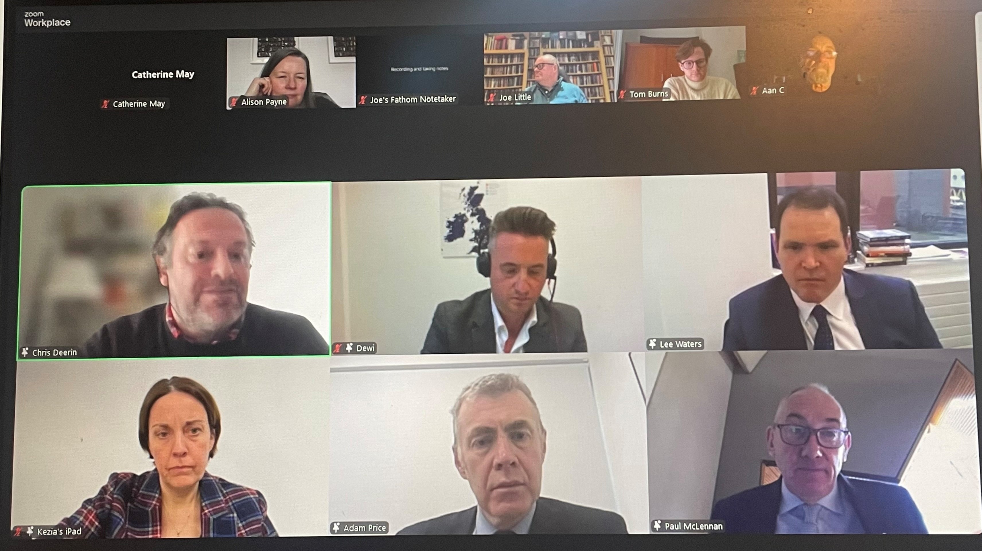 panel members in discussion